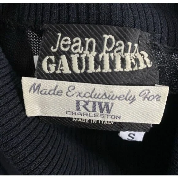 JEAN PAUL GAULTIER Vintage Turtleneck Knit Dress